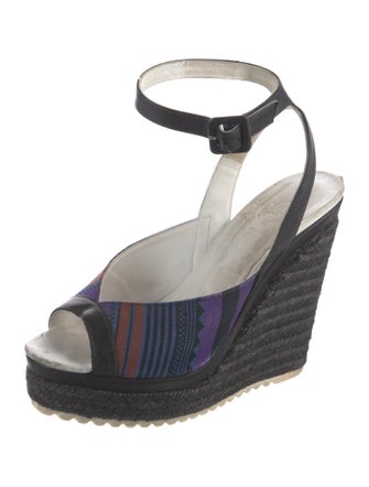 Hermès Canvas Printed Espadrilles