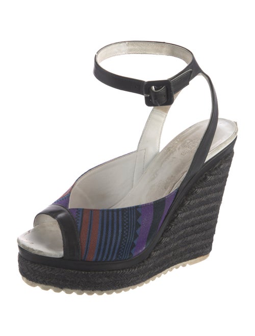 Hermès Canvas Printed Espadrilles