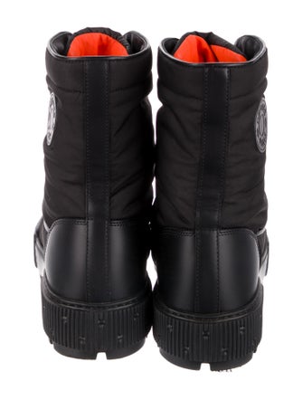 Hermès Nylon Combat Boots
