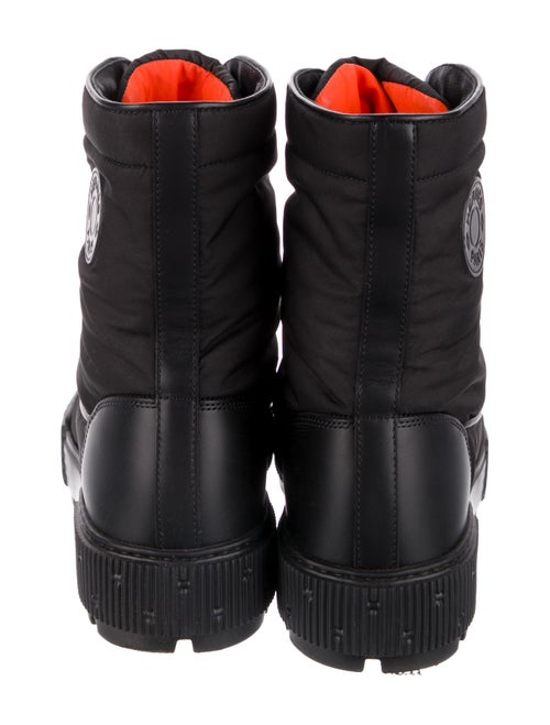 Hermès Nylon Combat Boots