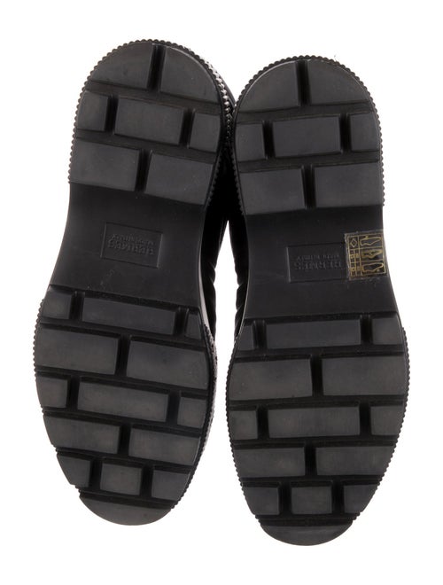 Hermès Nylon Combat Boots