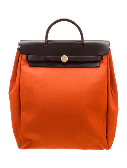 Hermès Toile Officier Herbag Backpack