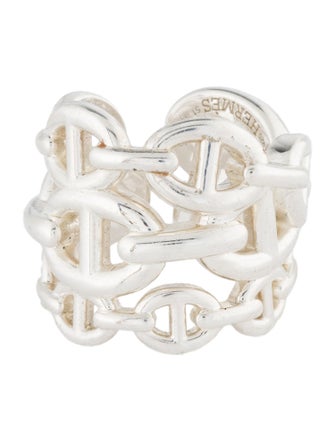 Hermès Chaîne d'Ancre Enchaînée Ring, Large Model