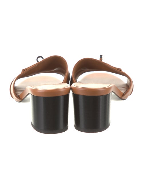 Hermès Gigi 50 Leather Slides