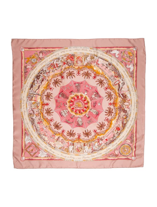 Hermès Per Astra Ad Astra Silk Scarf