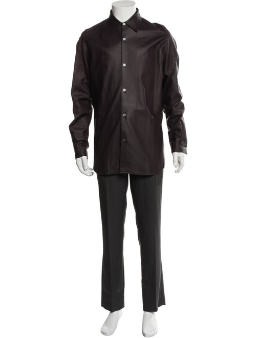 Hermès Leather Trench Coat