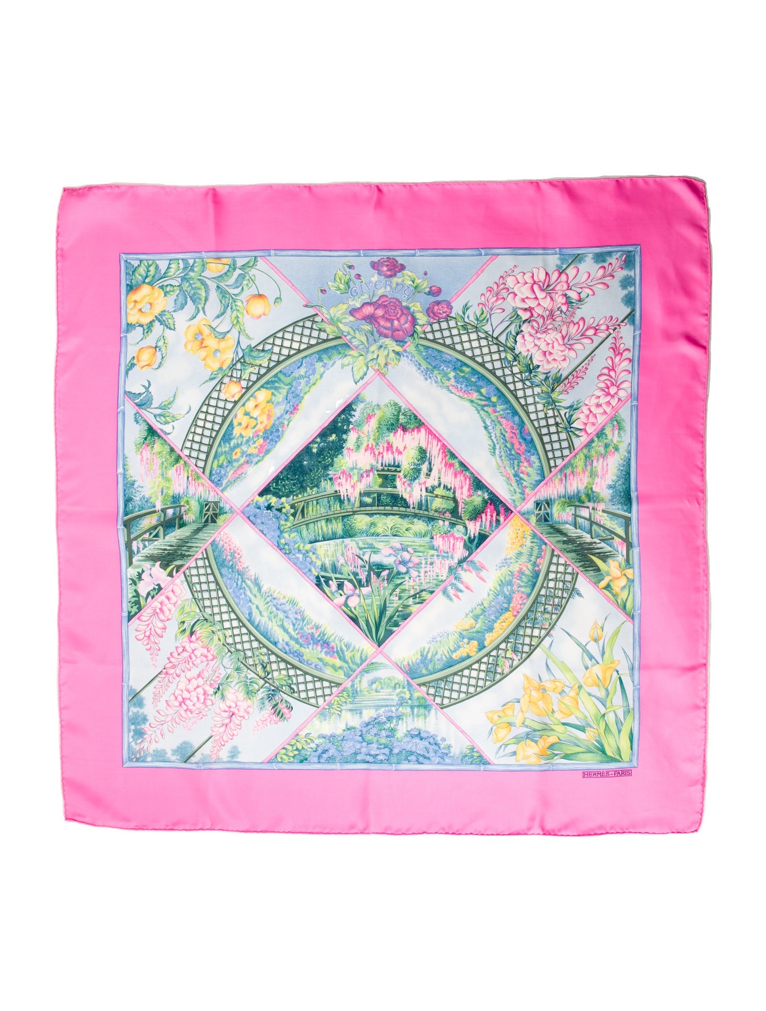 Hermès Giverny Silk Scarf