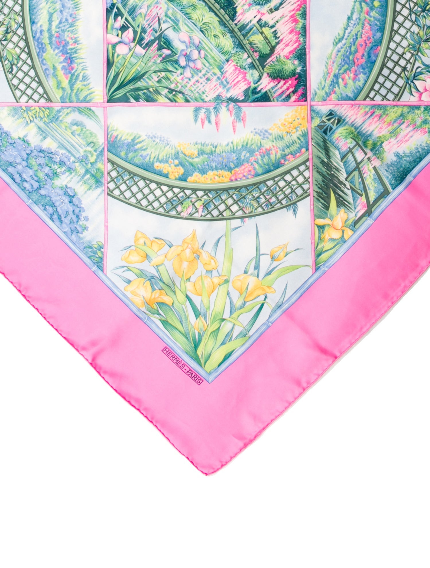 Hermès Giverny Silk Scarf