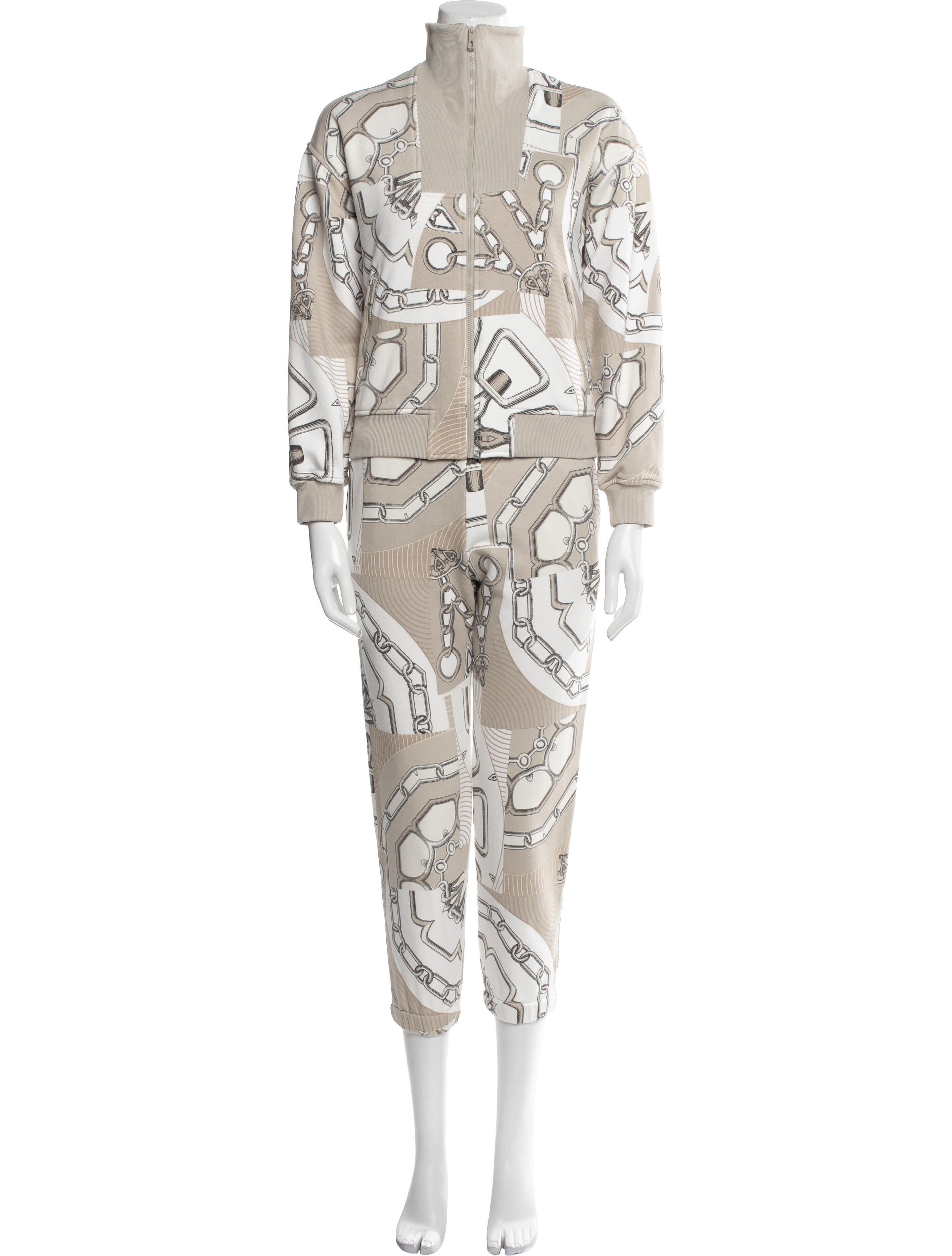 Hermès Printed Pant Set