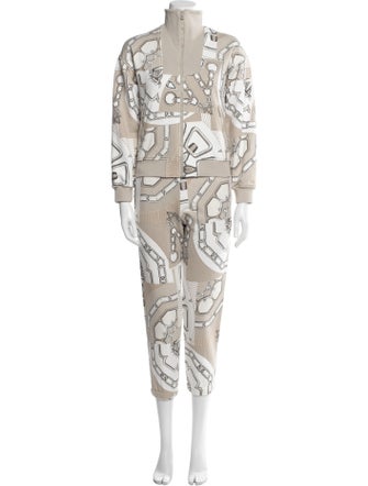 Hermès Printed Pant Set
