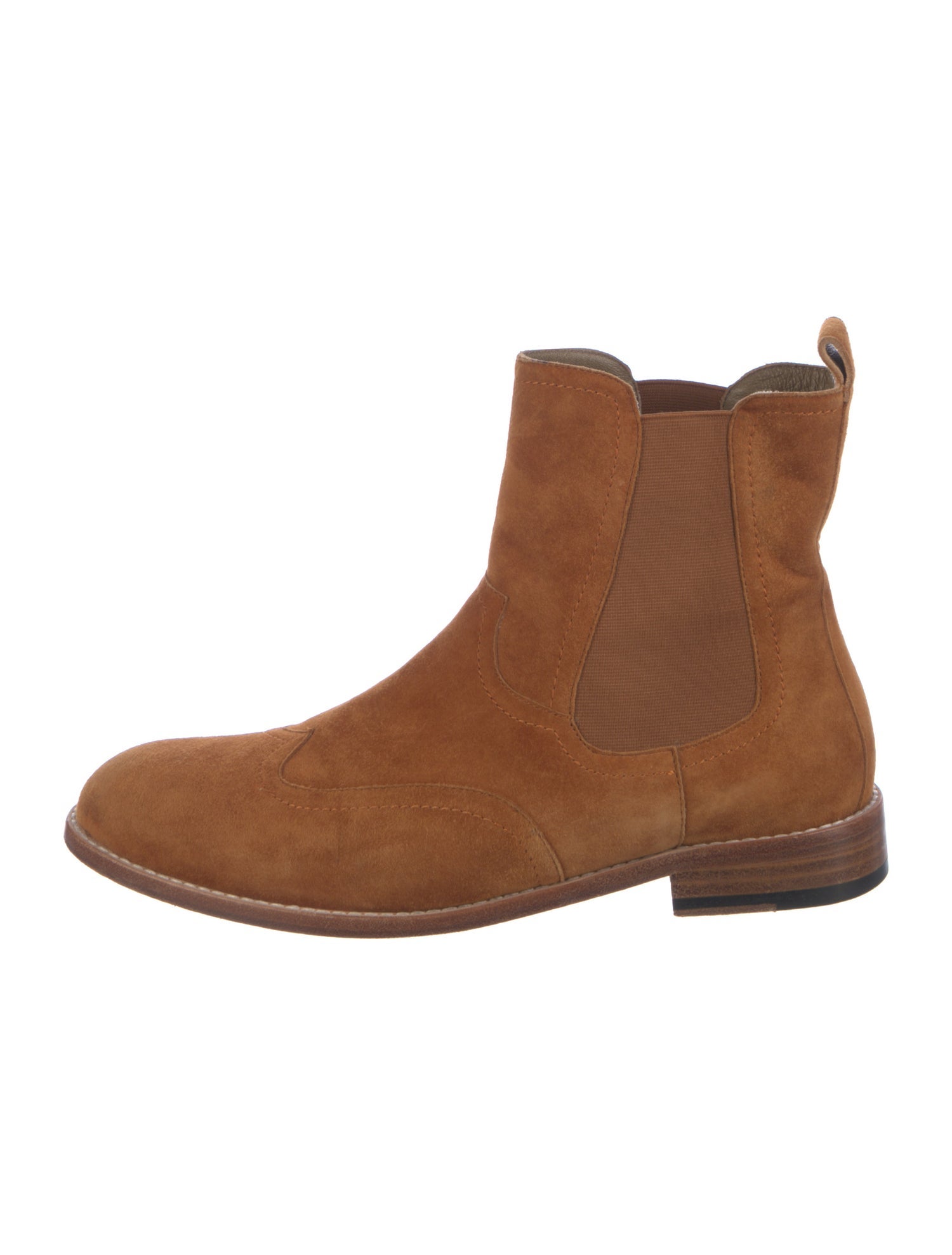 Hermès Suede Chelsea Boots