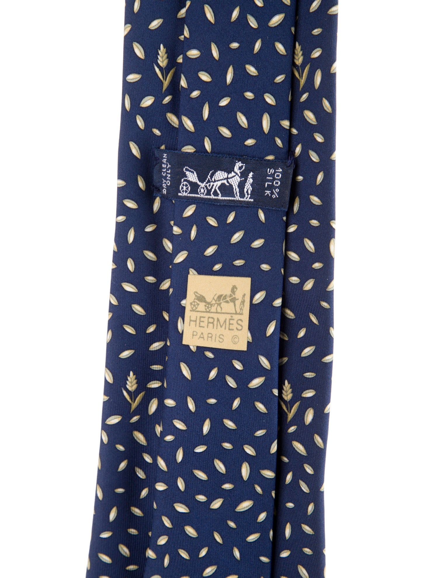 Hermès Silk Patterned Tie