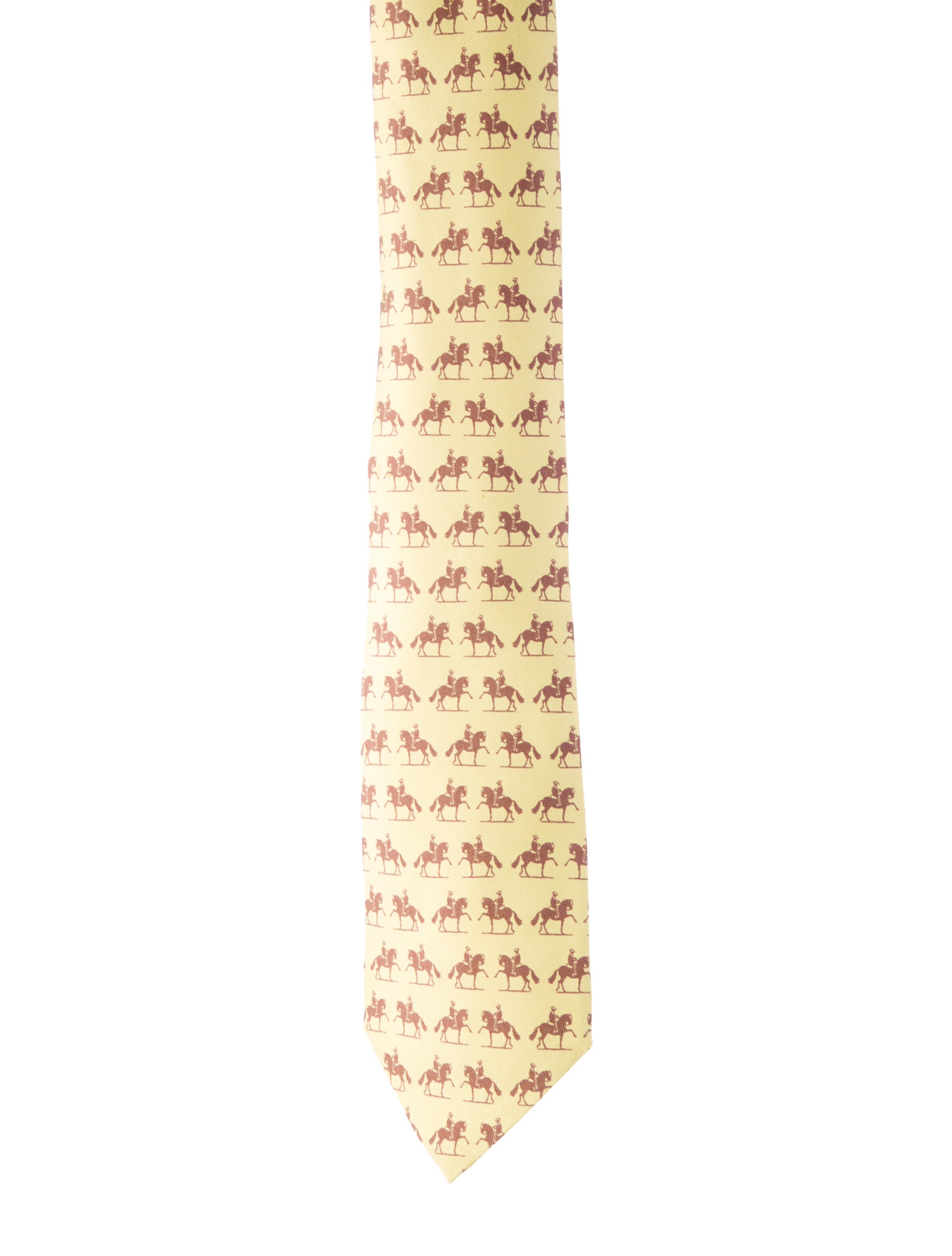 Hermès Silk Pattern Tie