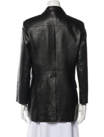 Hermès Leather Blazer