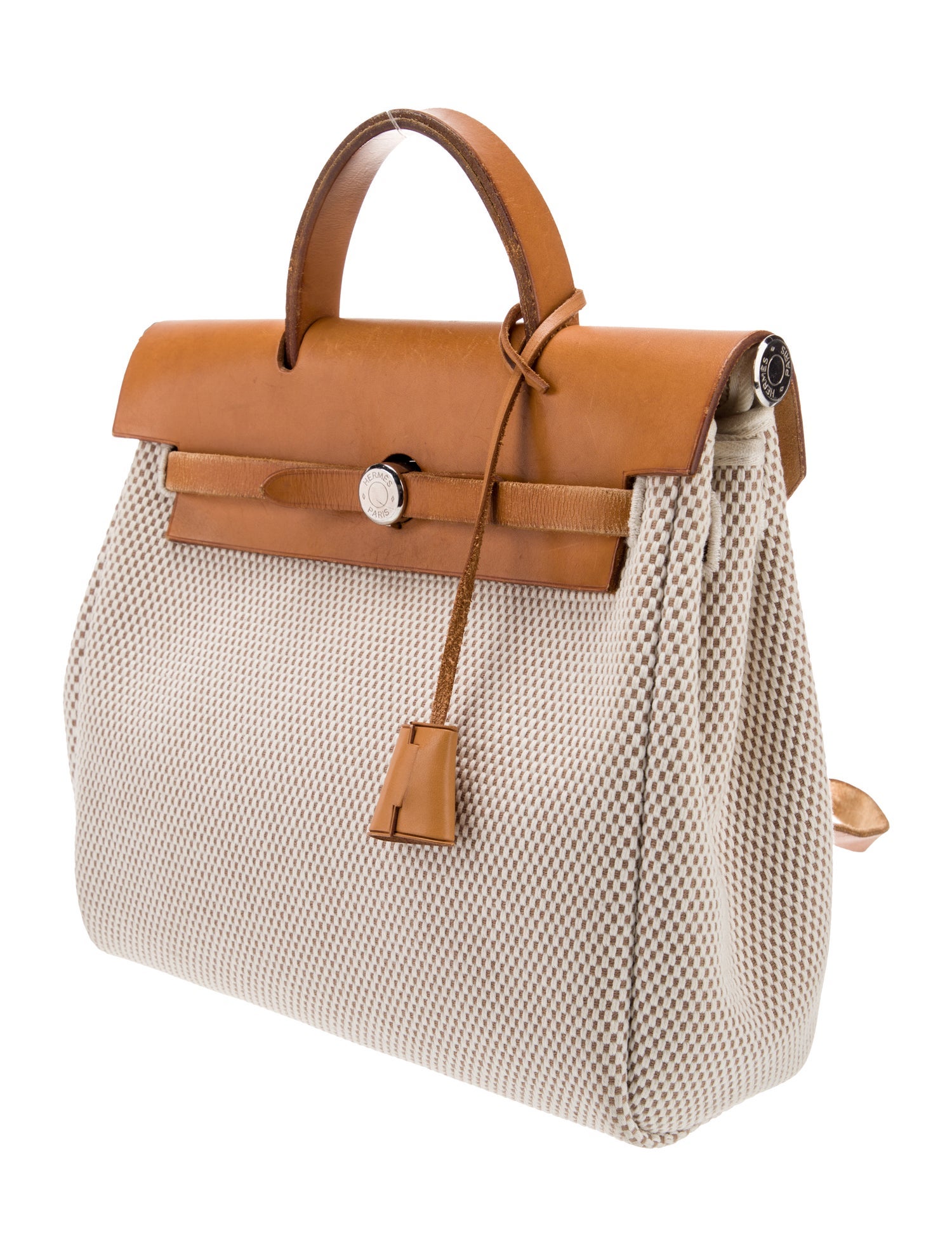 Hermès Toile Herbag A Dos Backpack