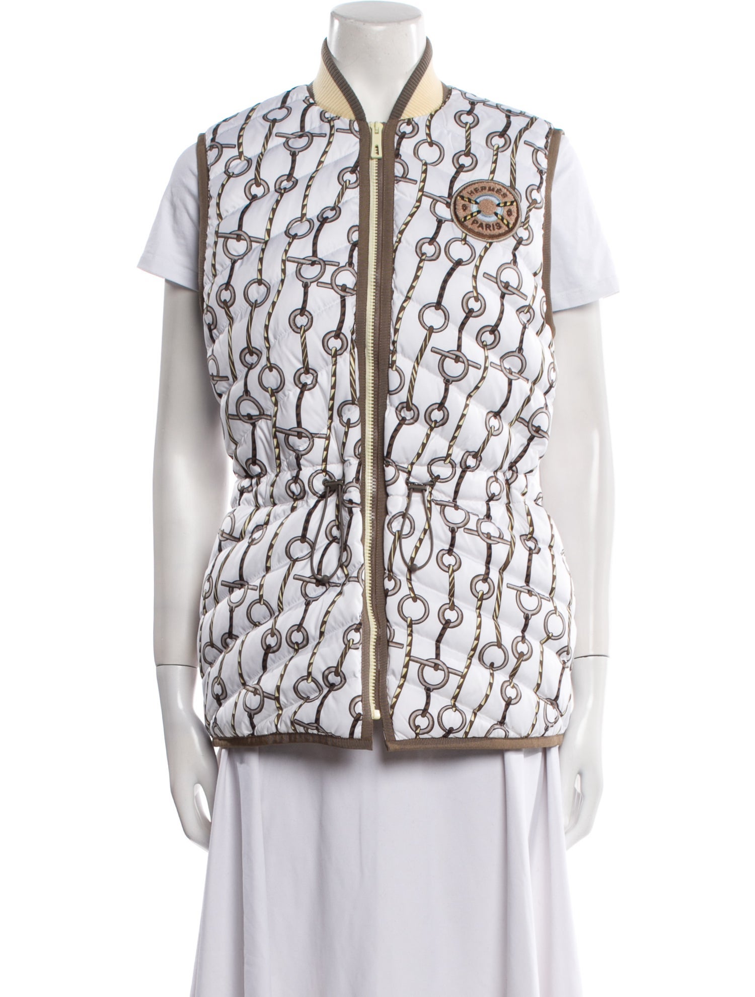 Hermès Printed Vest w/ Tags