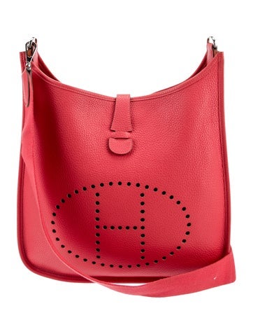 Hermès Crossbody Bags Togo Evelyne III 33