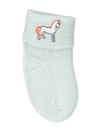 Hermès Boys' Cashmere Knit Socks