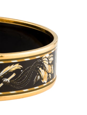 Hermès Wide Enamel Bangle
