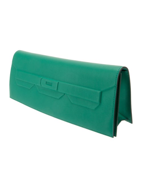 Hermès 2024 Swift Kelly Shadow Clutch