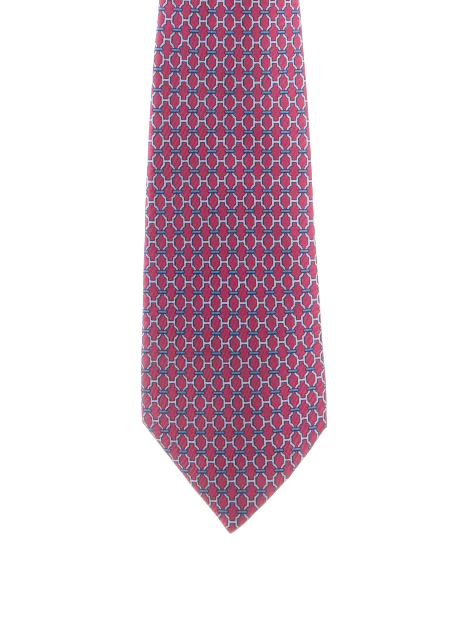 Hermès Silk Pattern Tie