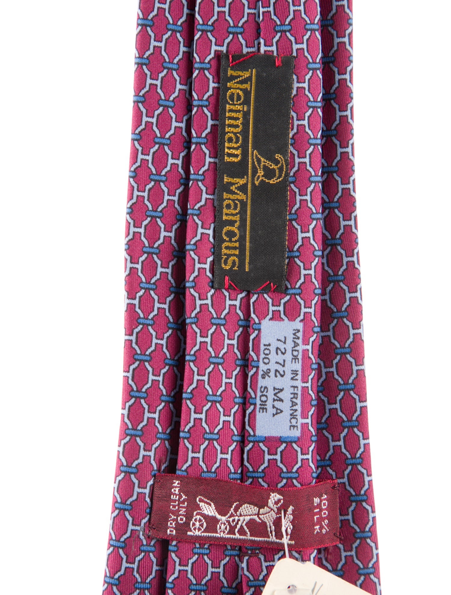 Hermès Silk Pattern Tie