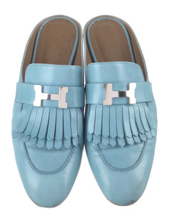 Hermès Rivoli Calfskin Mules