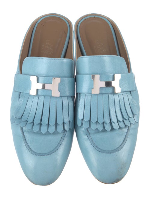Hermès Rivoli Calfskin Mules