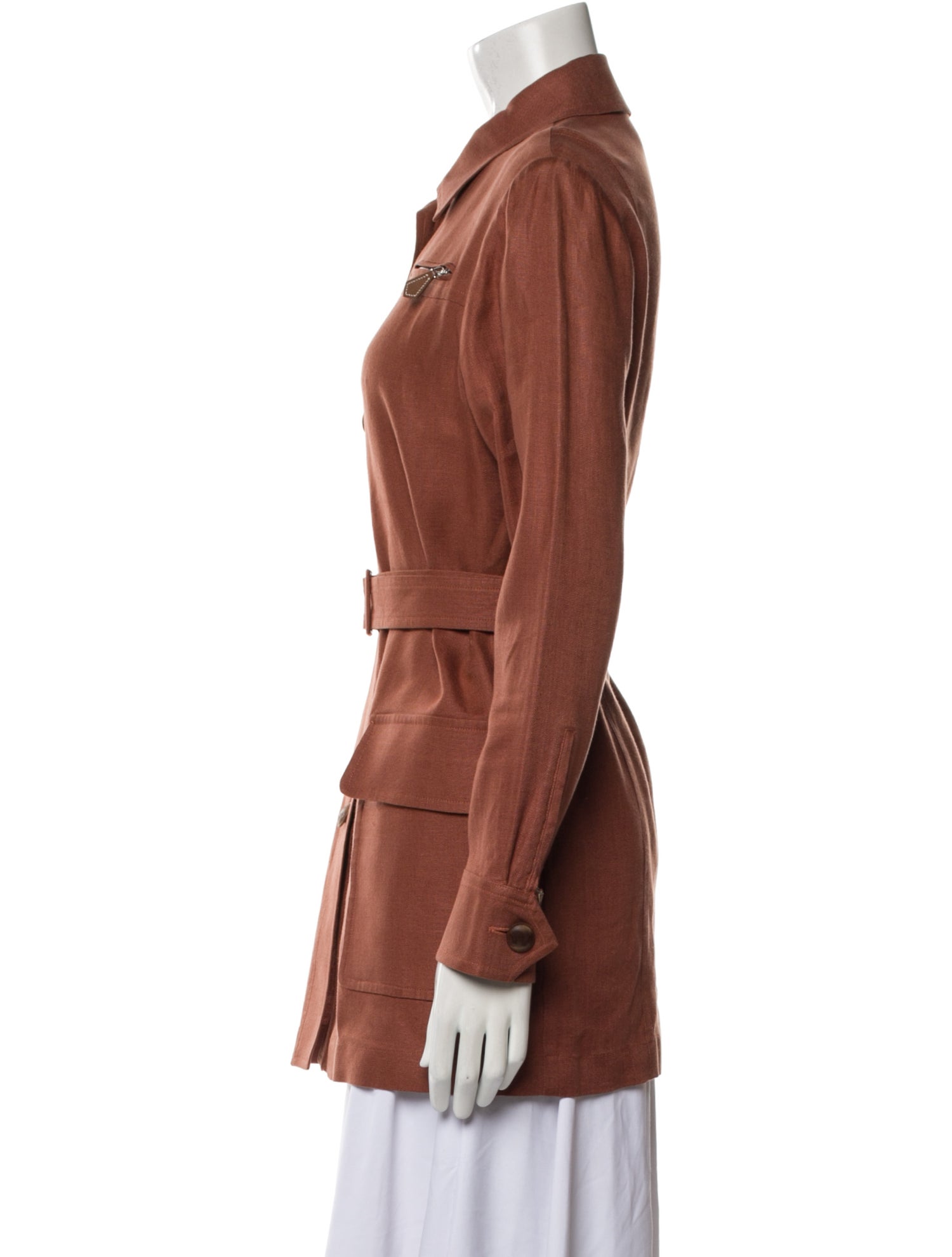 Hermès Linen Utility Jacket