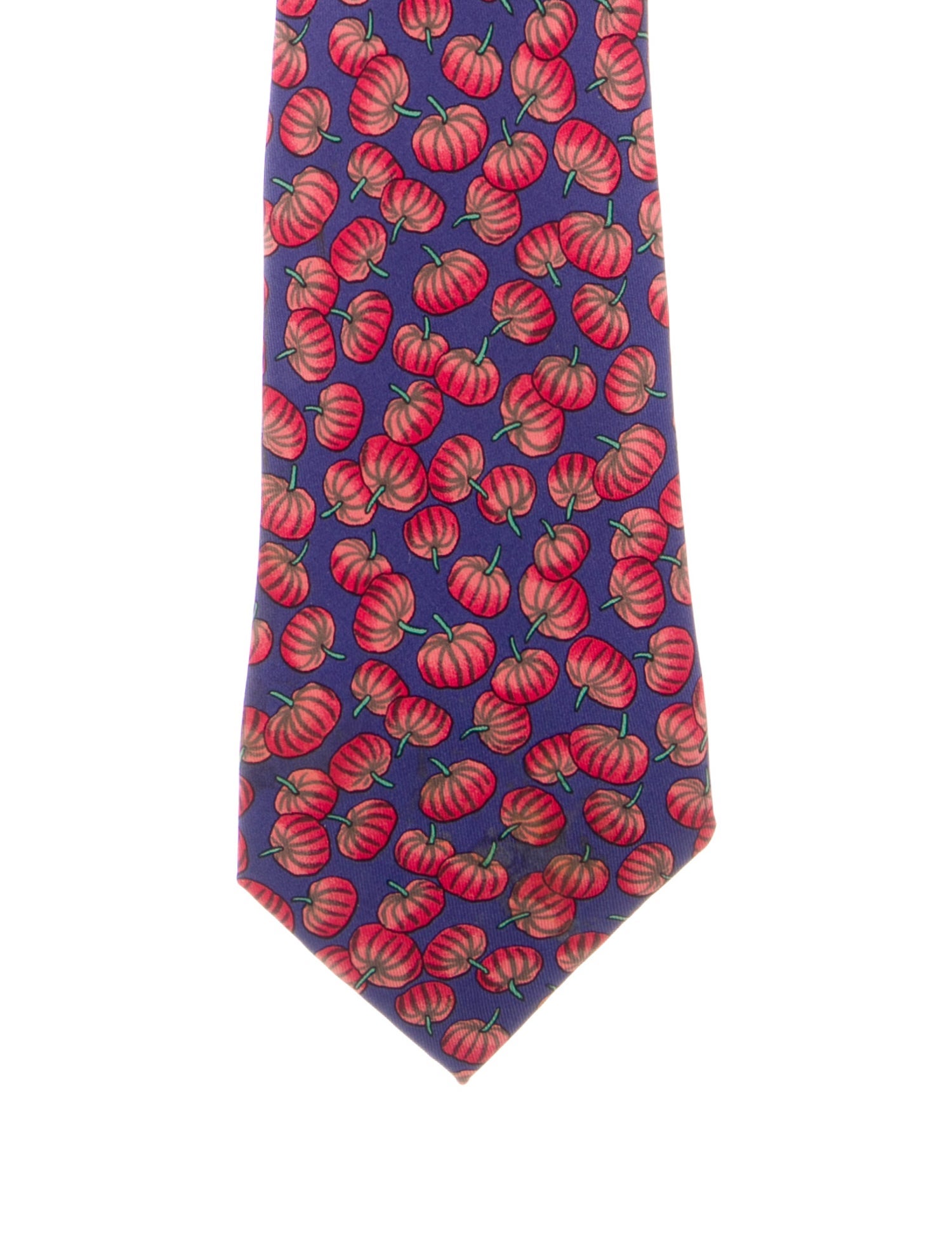 Hermès Silk patterned tie