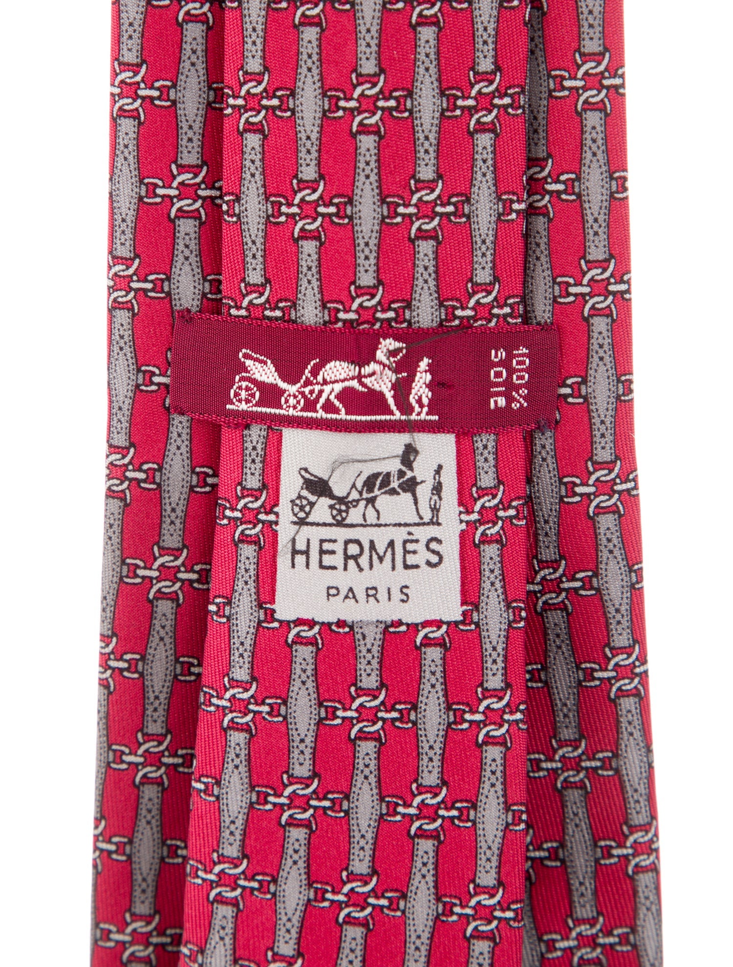 Hermès Silk pattern tie