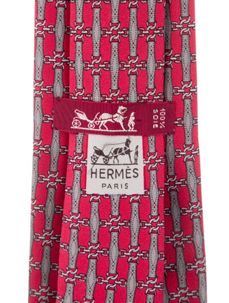Hermès Silk pattern tie