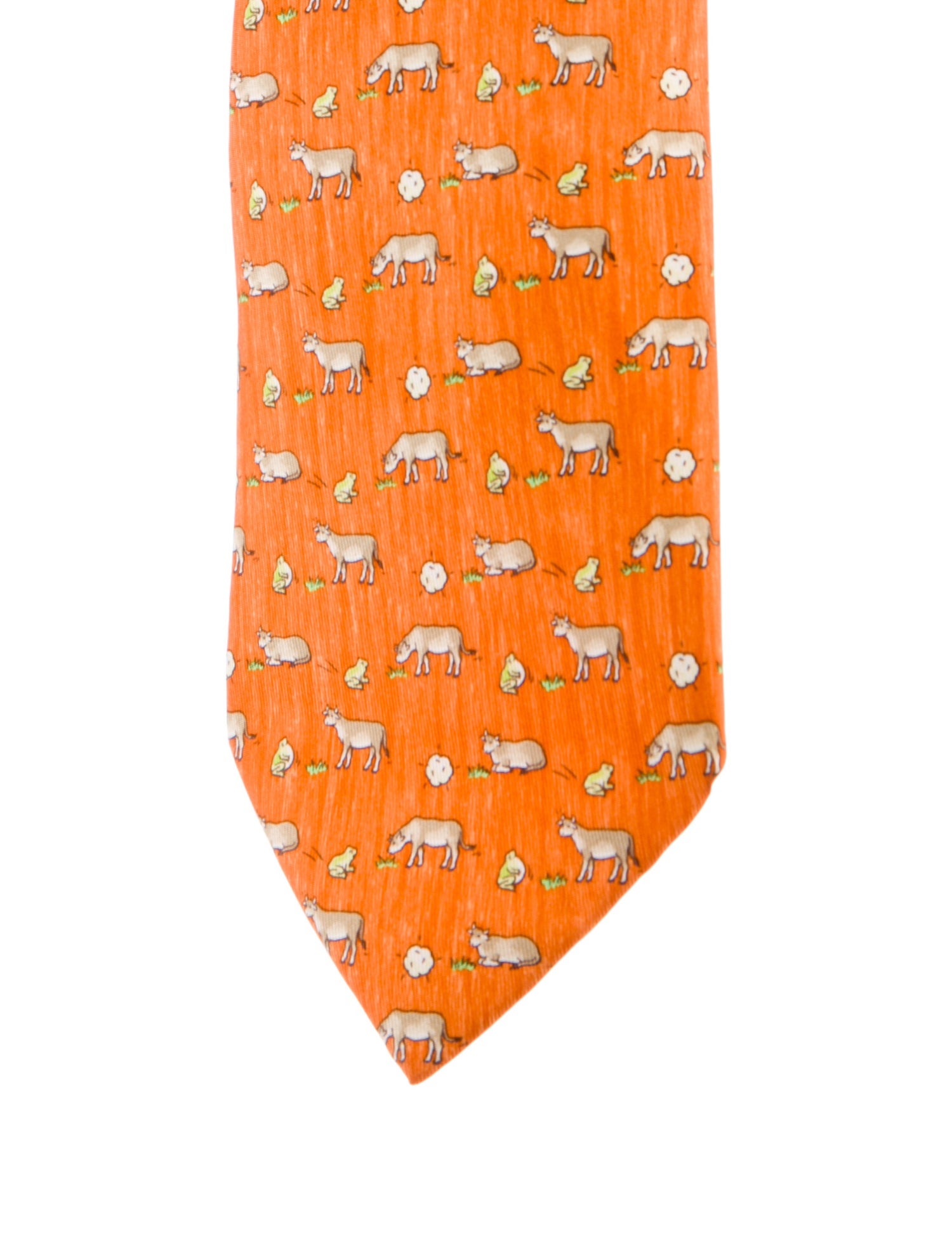 Hermès Silk pattern tie