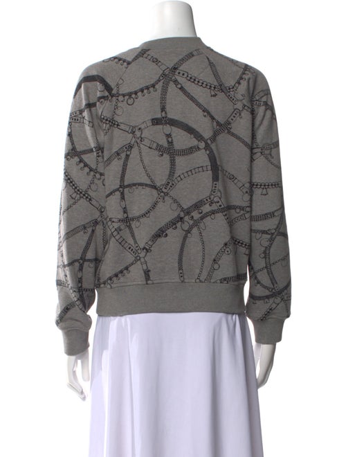 Hermès Printed Crew Neck Sweatshirt