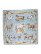 Hermès Les Poulains Silk Scarf