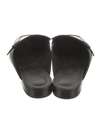 Hermès Groupie H Logo Mules