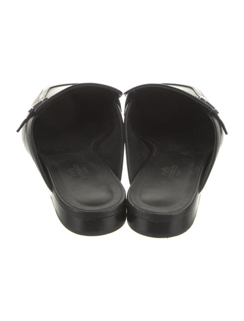 Hermès Groupie H Logo Mules