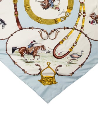 Hermès Pampa Silk Scarf