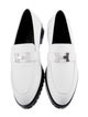 Hermès Faubourg H Leather Loafers