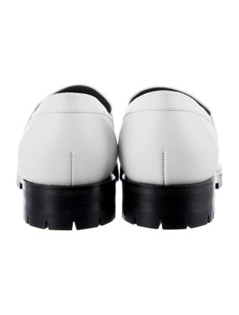 Hermès Faubourg H Leather Loafers