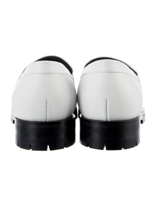 Hermès Faubourg H Leather Loafers