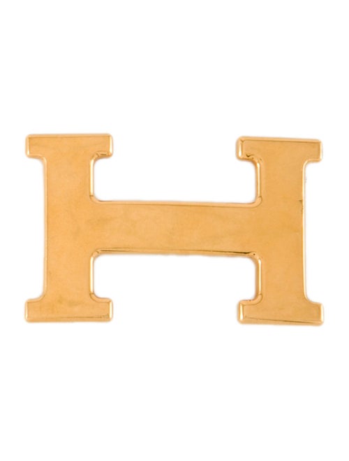Hermès H 32mm Belt Buckle