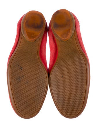 Hermès Suede Ballet Flats