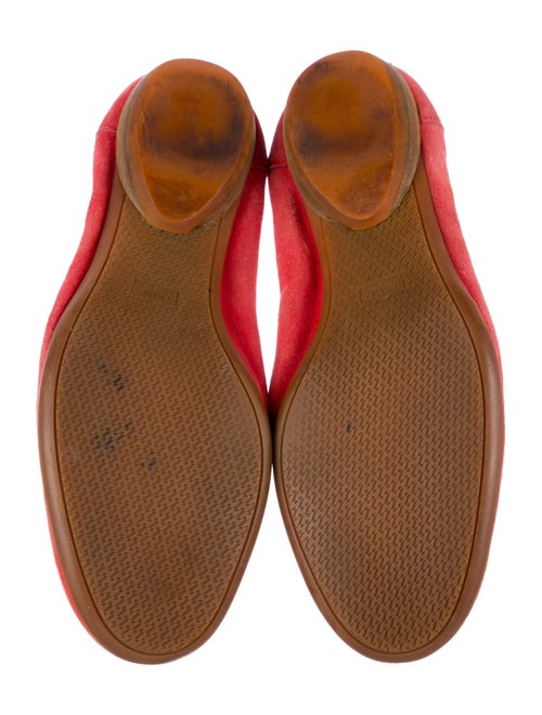 Hermès Suede Ballet Flats