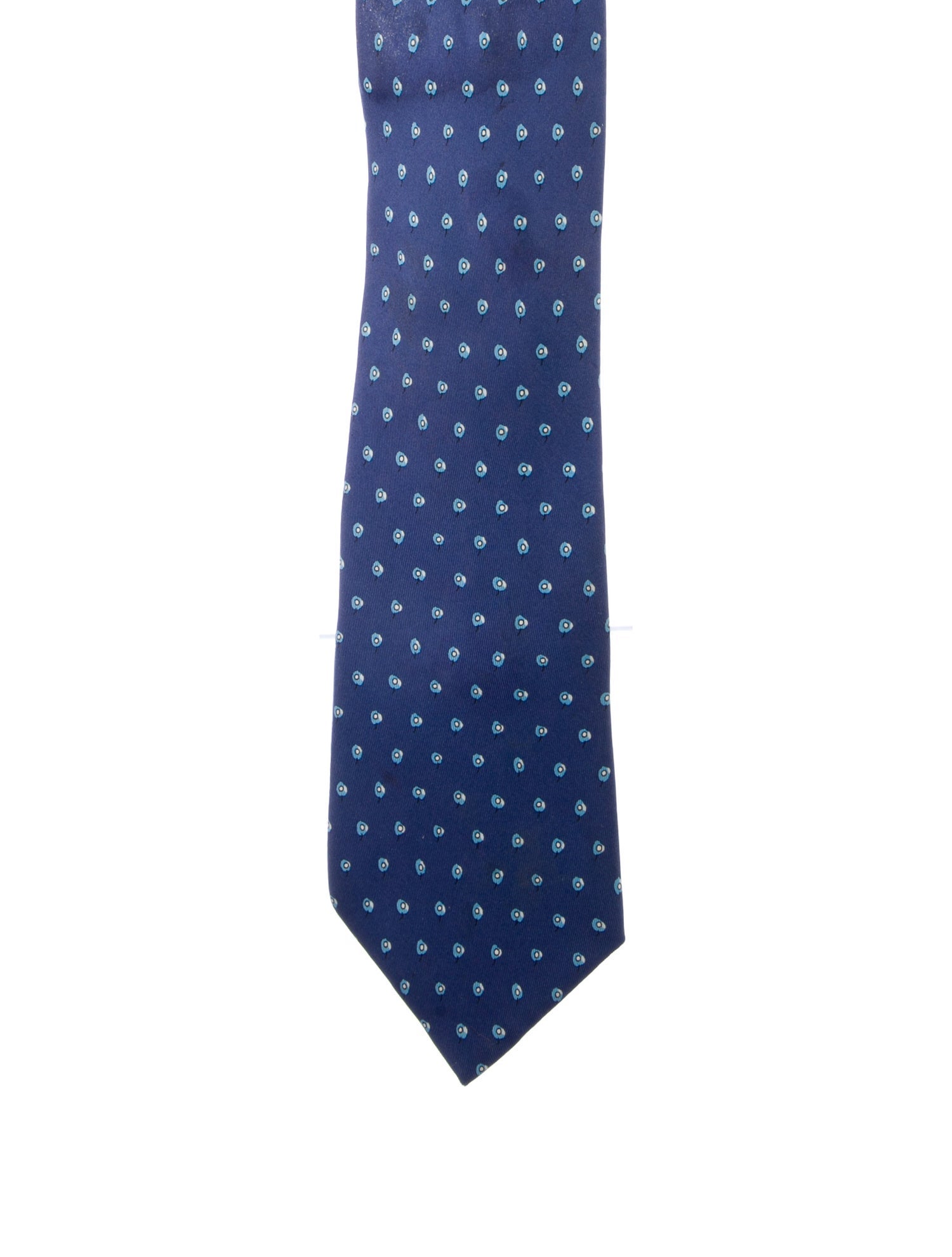 Hermès Silk Pattern Tie