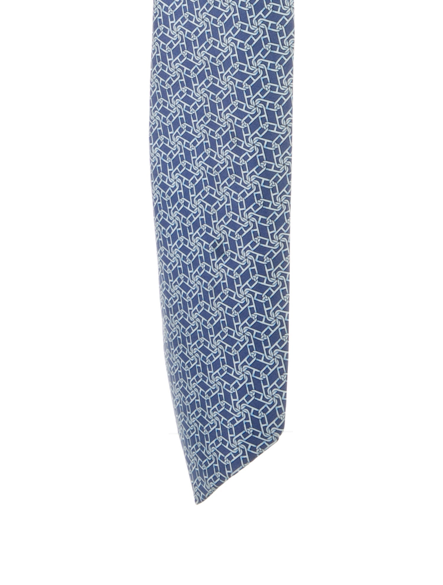 Hermès Silk Pattern Tie