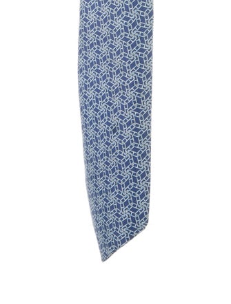 Hermès Silk Pattern Tie