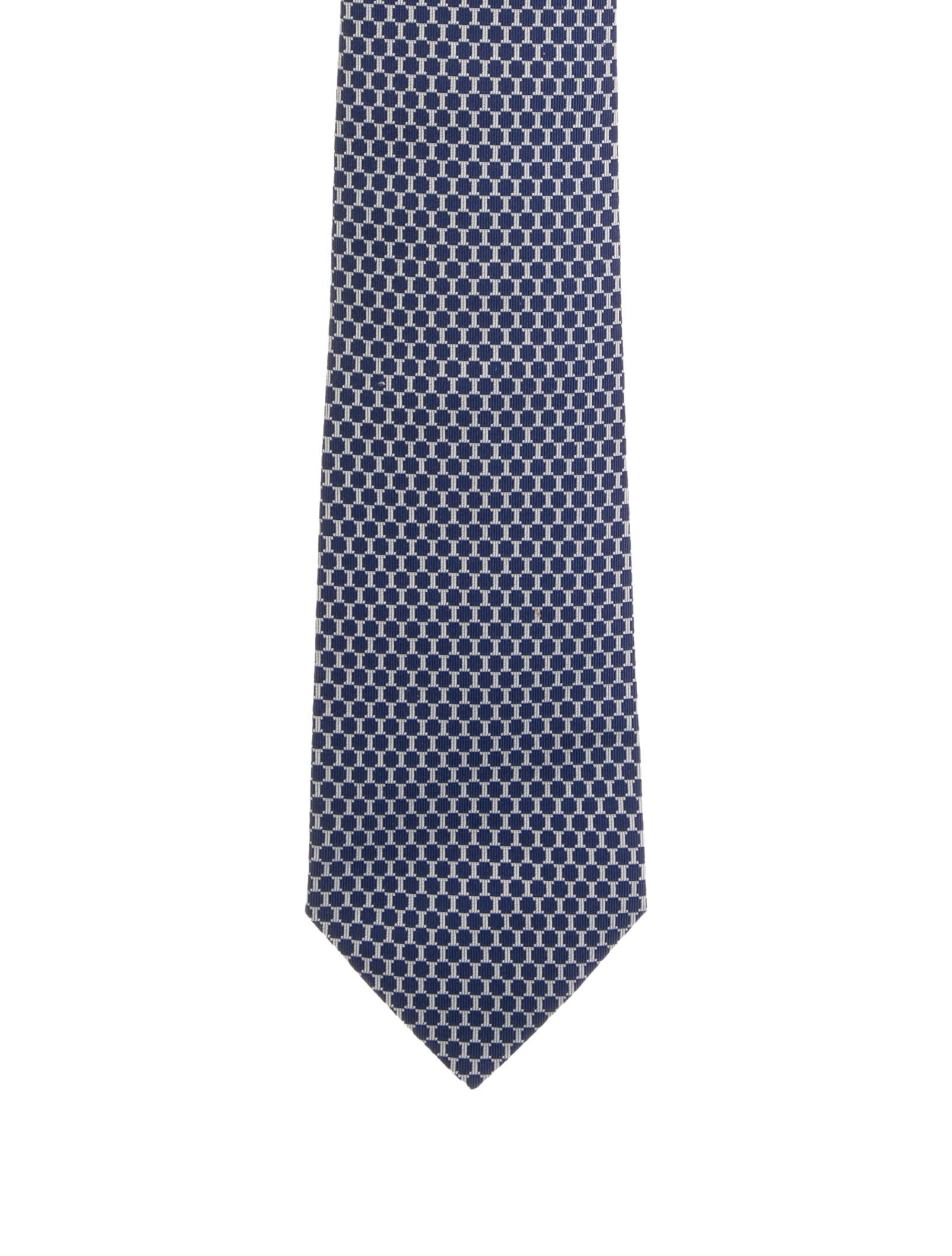 Hermès Silk Pattern Tie