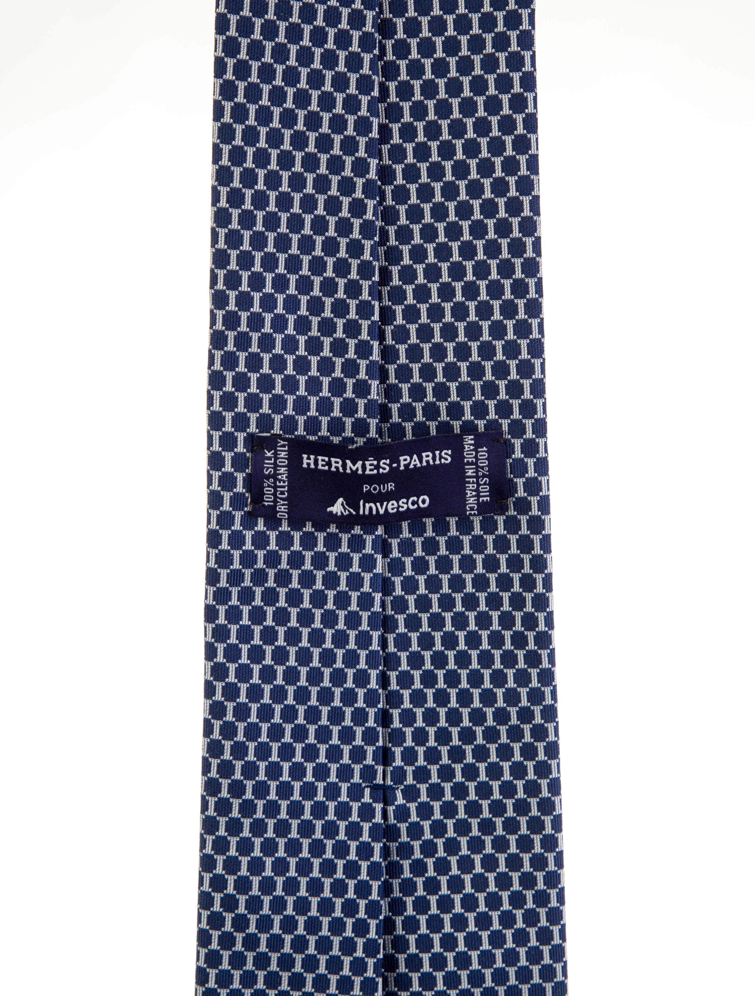 Hermès Silk Pattern Tie