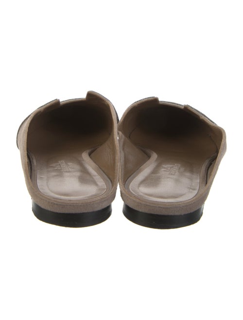 Hermès Roxane Suede Mules